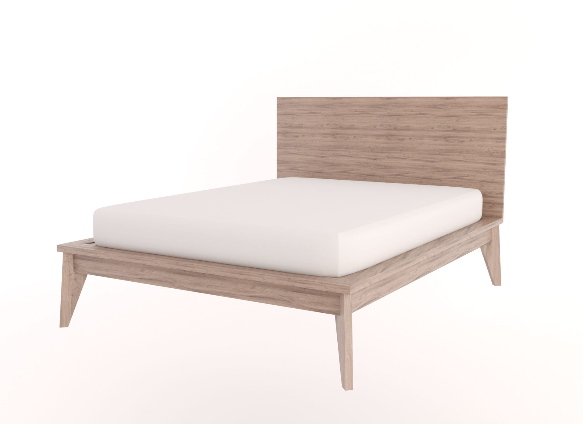 Cooper Bed With Headboard Double Size, What Size Bolts For Wooden Bed Frame