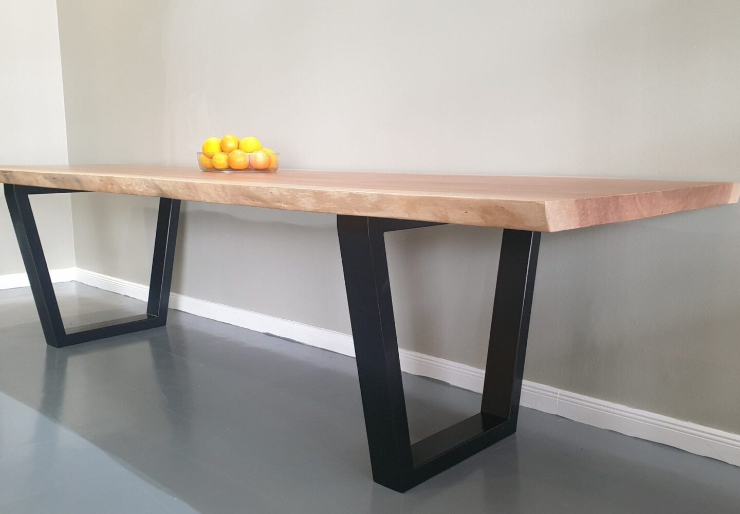 Raw Edge Slab Table