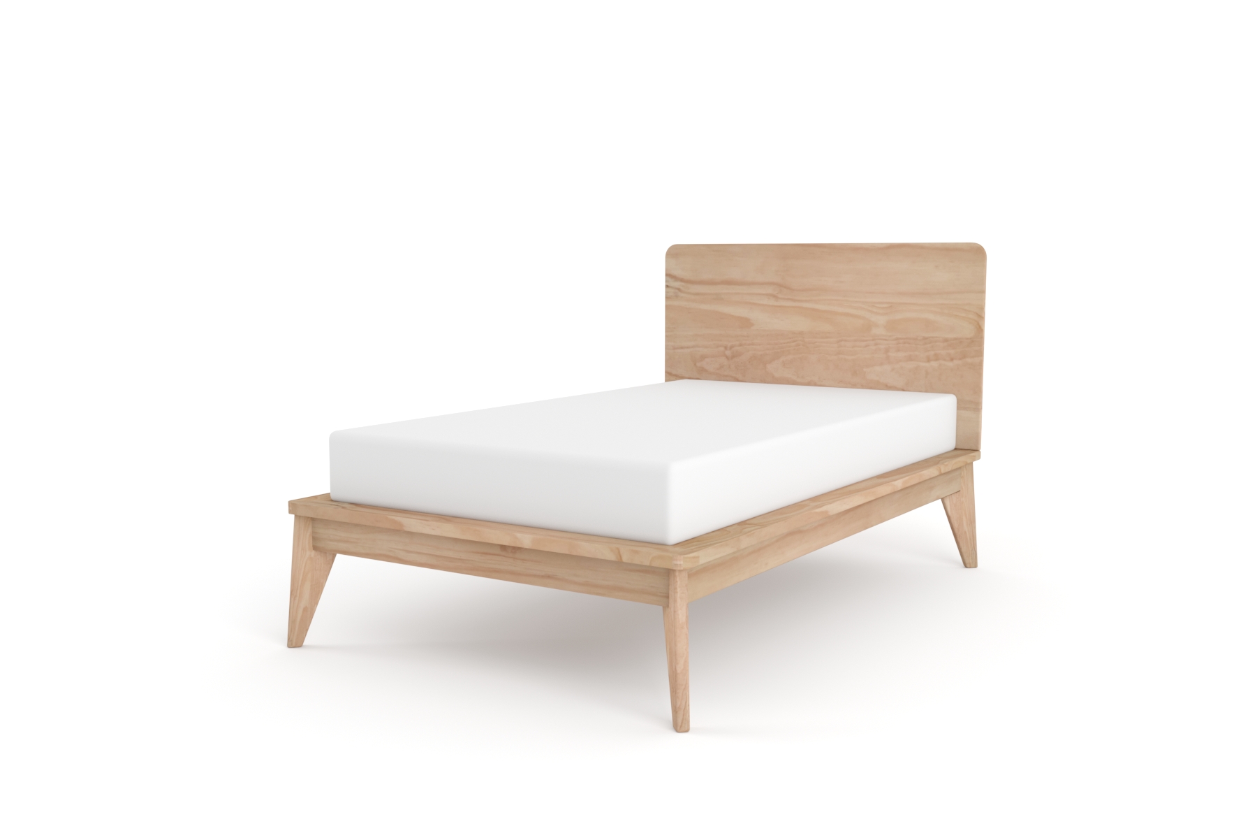 3/4 Size Cooper Bed w Headboard – Pine Chestnut 3/4 Size Cooper Bed w Headboard – Pine Chestnut