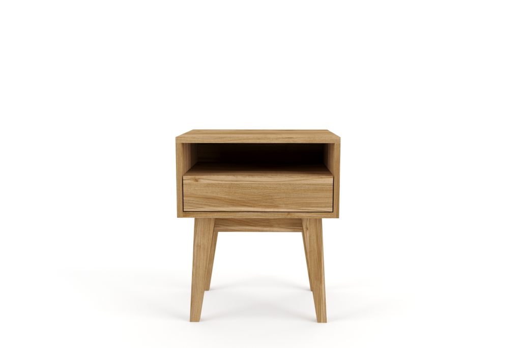 Bedside Table Pedestal with Drawer