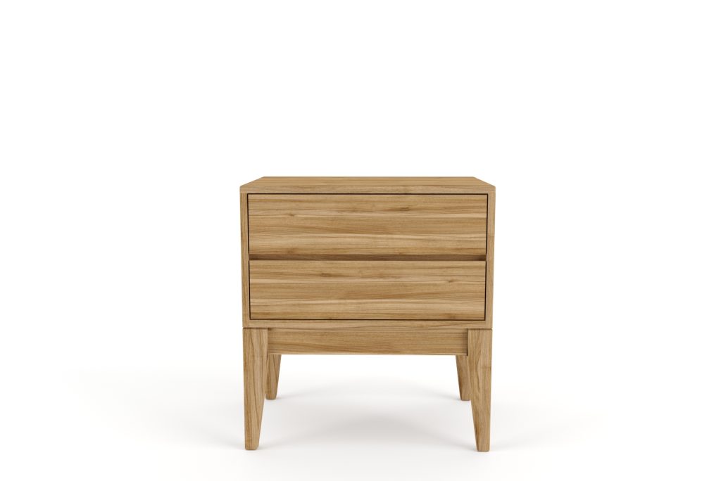 Solid Wood Bedside Table