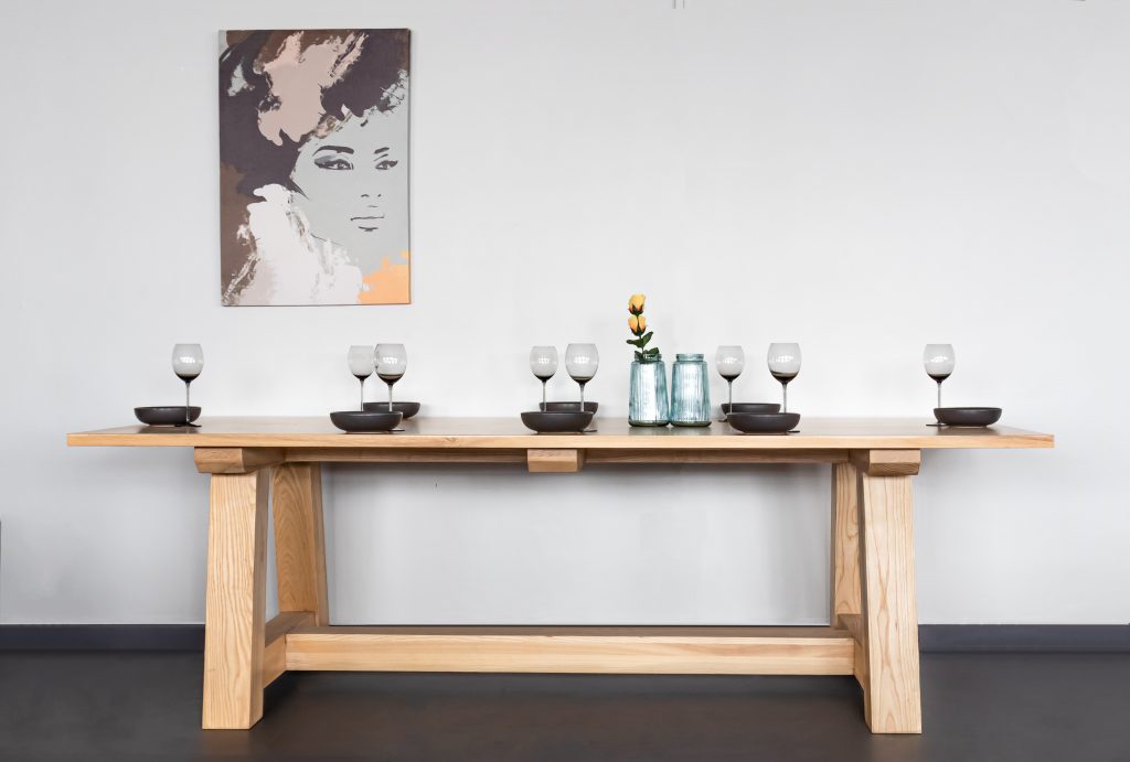 solid wood tables